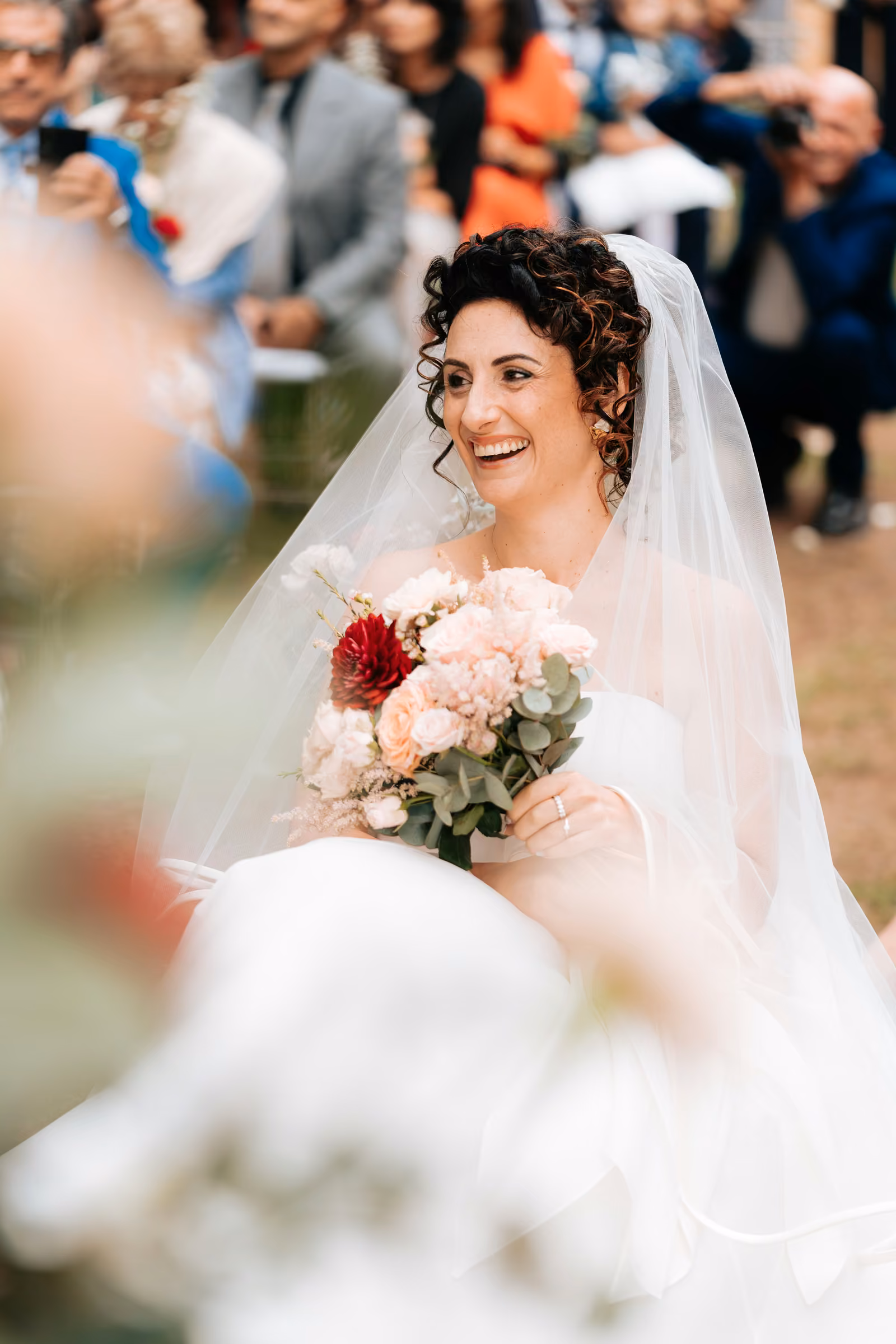 Luana e Giacomo — Il sorriso della sposa